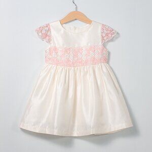 Handmade Cream Girl Dress